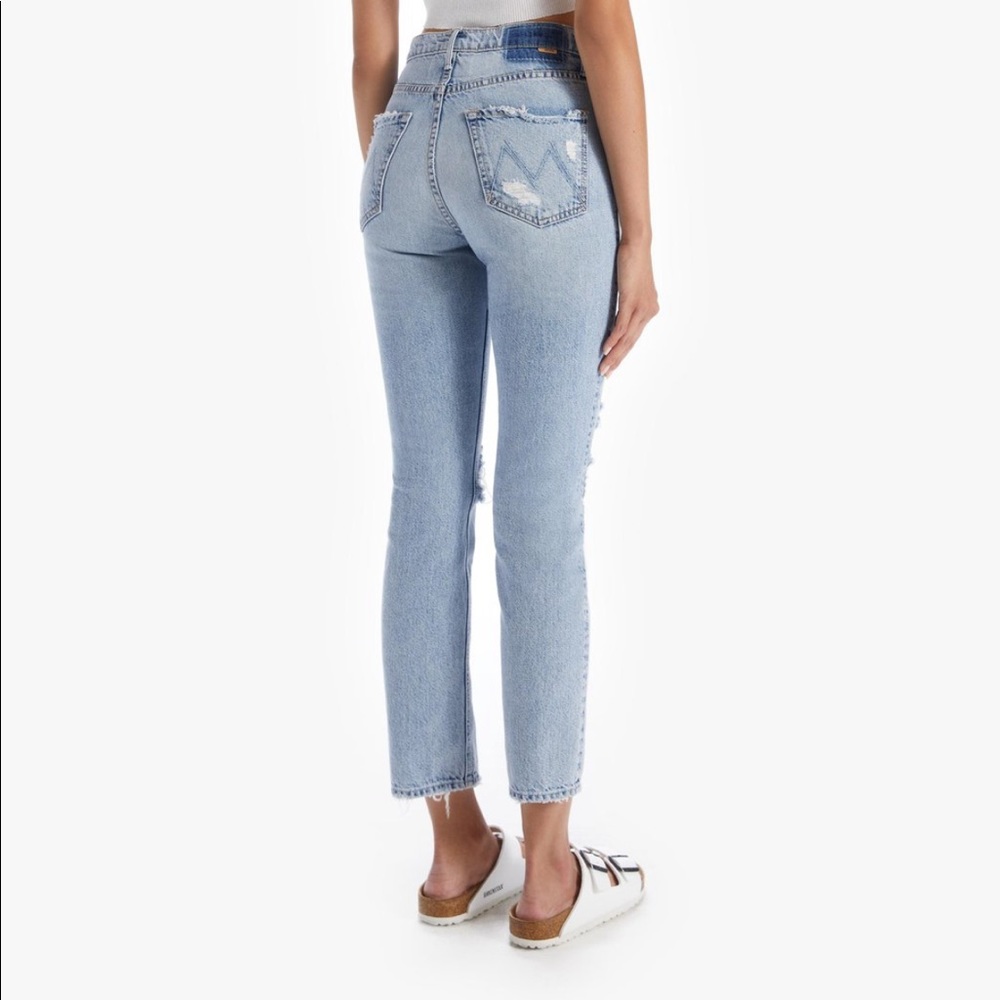 MOTHER Jeans Dazzler Ankle in Lost It, Sz 24 - Picture 3 of 9